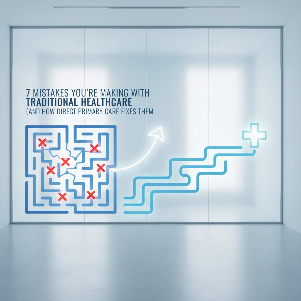 Mistakes in traditional healthcare explained